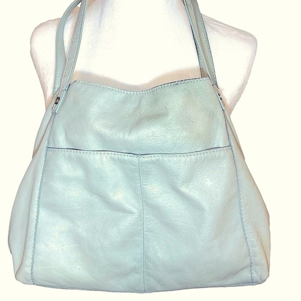 American Leather Co. Liberty Shopper Hobo Shoulder 100% leather purse well loved
